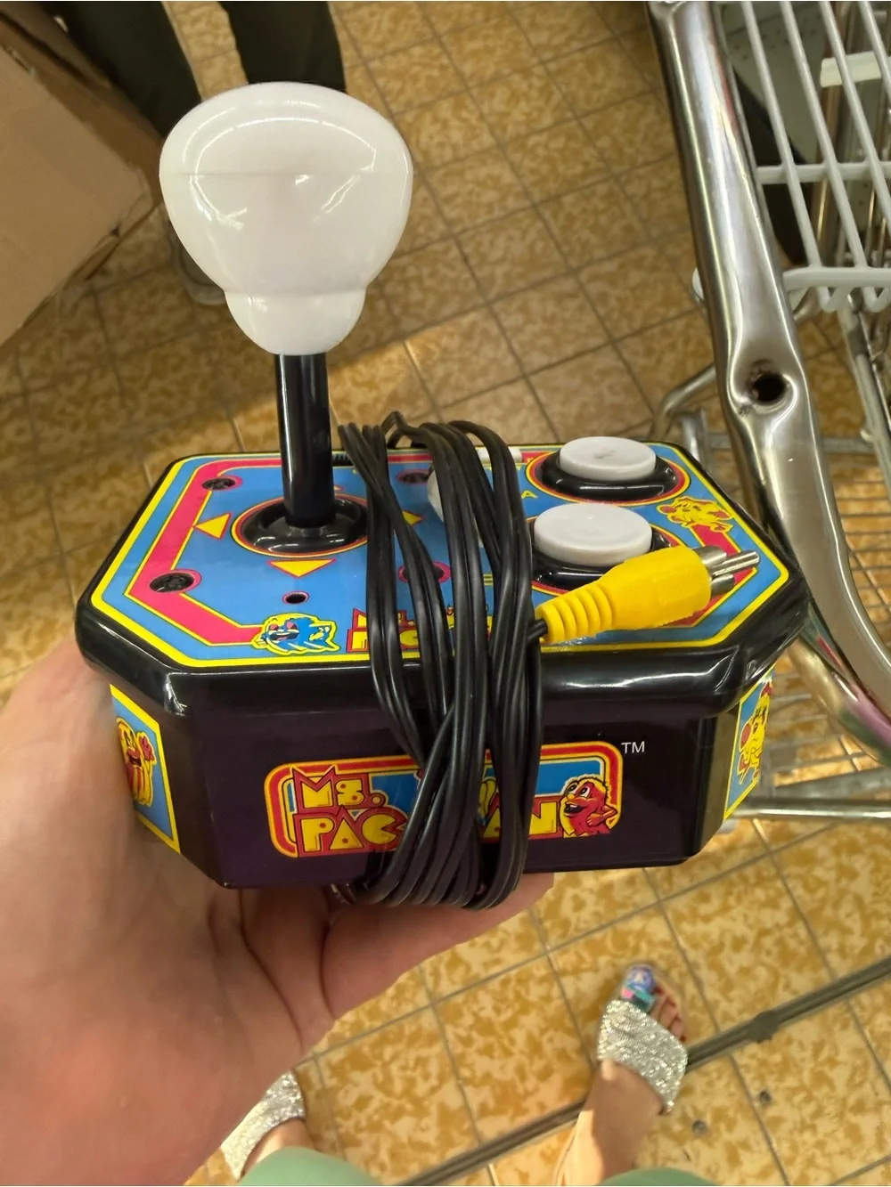 Ms. PAC man plug &play TV Arcade joystick